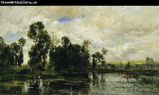 Charles Francois Daubigny The Edge of the Pond